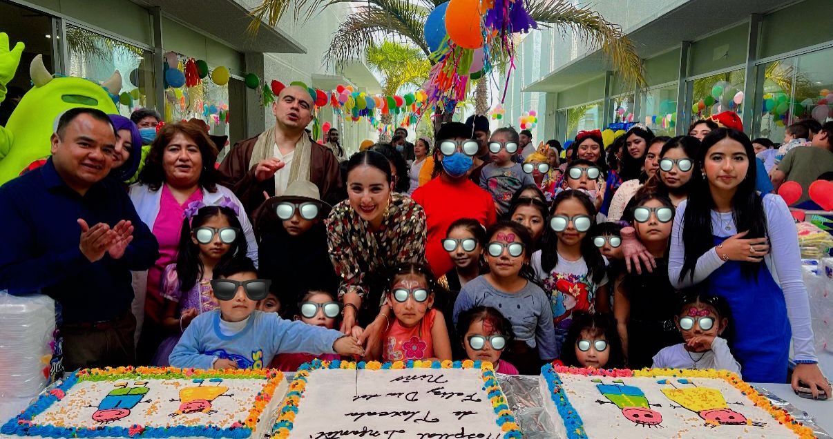 Diputada Miriam Martínez Sánchez celebra el Día del Niño con pacientes del Hospital Infantil de Tlaxcala